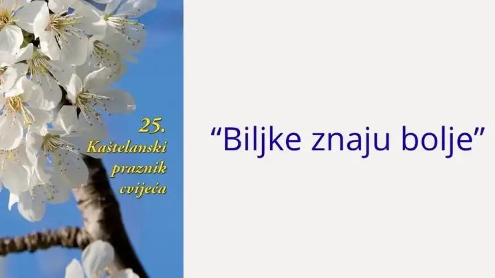 Predstavljanje knjige "Biljke znaju bolje" u sklopu 25. Kaštelanskog praznika cvijeća
