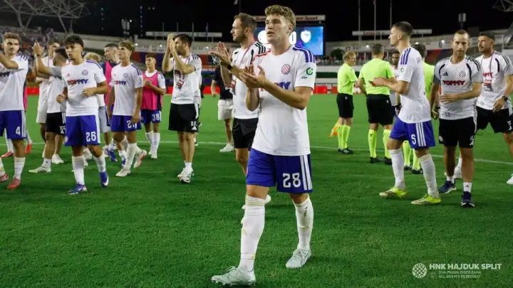 Težak udarac za Hajduk: Roko Brajković zbog ozljede koljena izbivat će duže vrijeme