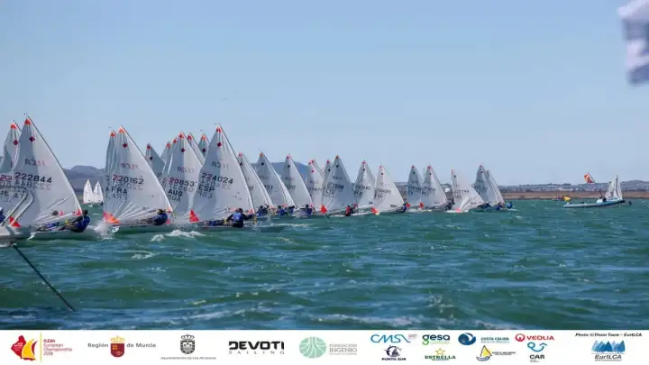 Bruna Princivali iz JK Trogir nastupa na Europskom prvenstvu klase ILCA 4 u Španjolskoj