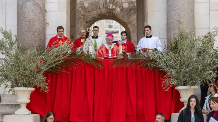 Cvjetnica i Veliki tjedan u splitskoj katedrali