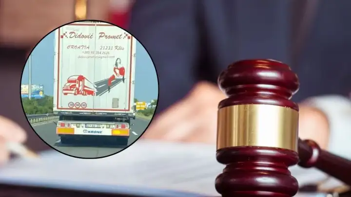 Policija tužila prijevoznika zbog nepristojnih slika na prikolicama kamiona, a onda je uslijedio obrat