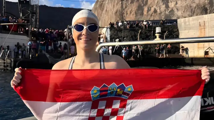 Dina Levačić ispisala povijest: Prva na svijetu isplivala krug oko Saint Helene