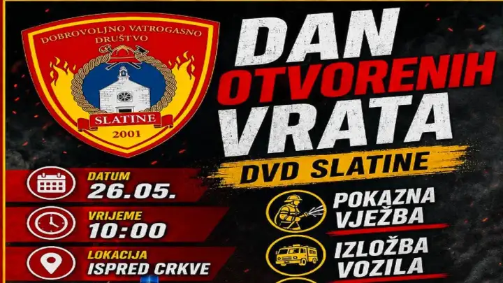DVD Slatine organizira Dan otvorenih vrata uz atraktivnu vježbu spuštanja s crkvenog zvonika