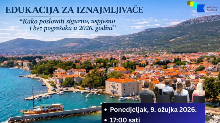 Udukacija za iznajmljivače: “Kako poslovati sigurno, uspješno i bez pogrešaka u 2026. godini”