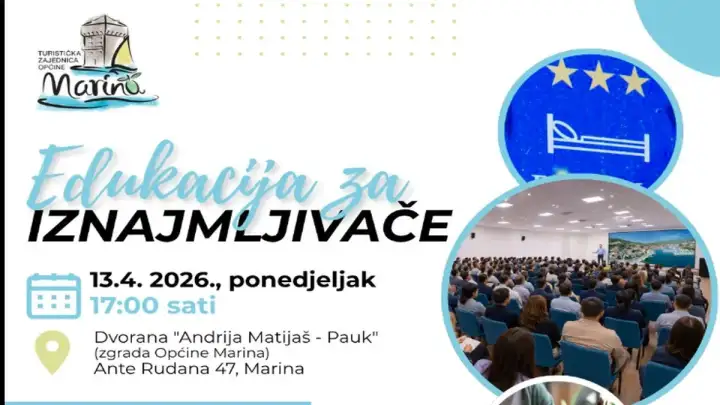 Marina: Edukacija za iznajmljivače