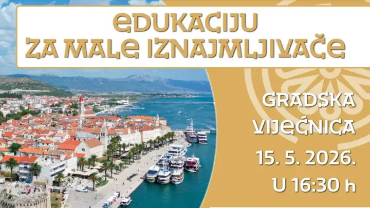 Edukacija za male iznajmljivače u petak u Gradskoj vijećnici