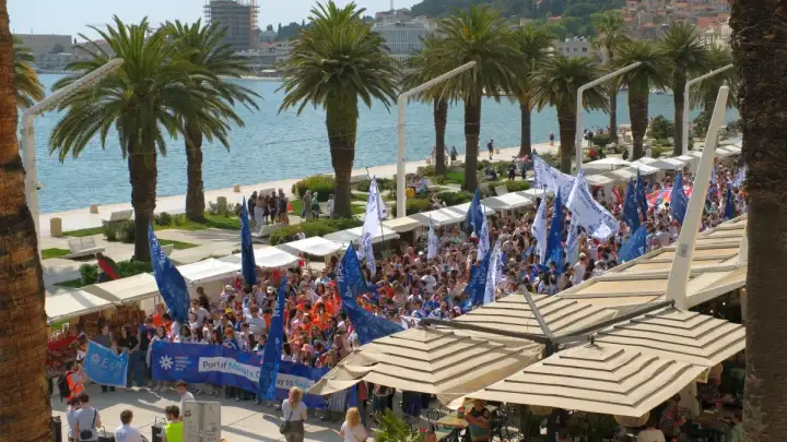 Europa je stigla u Split: Erasmus Generation Meeting svečano otvoren uz šarenu povorku i bogat kulturni program