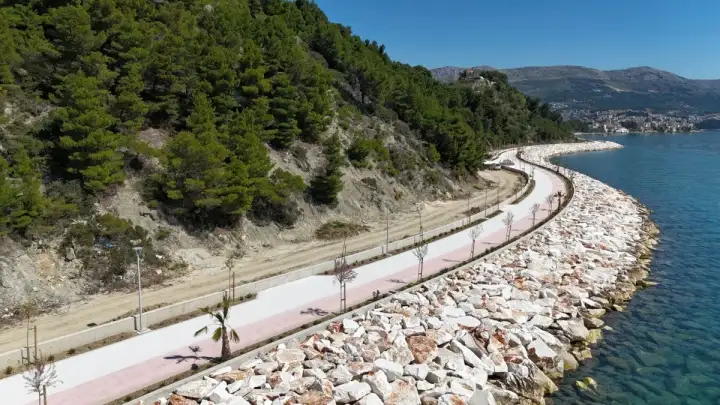FOTO Šetnica Duilovo – Stobreč pred dovršetkom, Strabag moli za još malo strpljenja