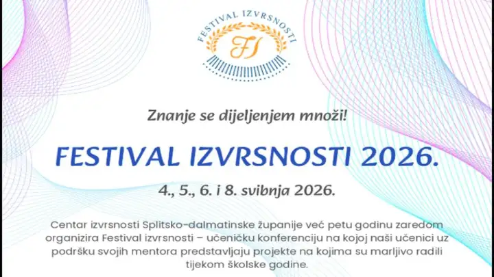 Učenici SŠ Ivana Lucića sudjeluju na Festivalu izvrsnosti
