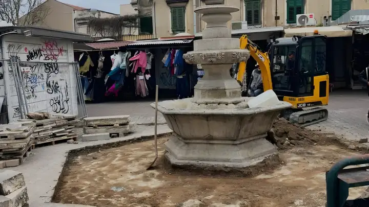 Fontana na splitskom Pazaru dobiva novi sjaj: započela temeljita restauracija