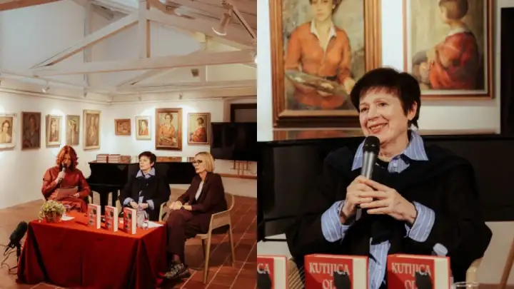 FOTOGALERIJA | U Galeriji Cate Dujšin Ribar oživio Trogir iz „Kutijice od školjki“ Nade Gašić