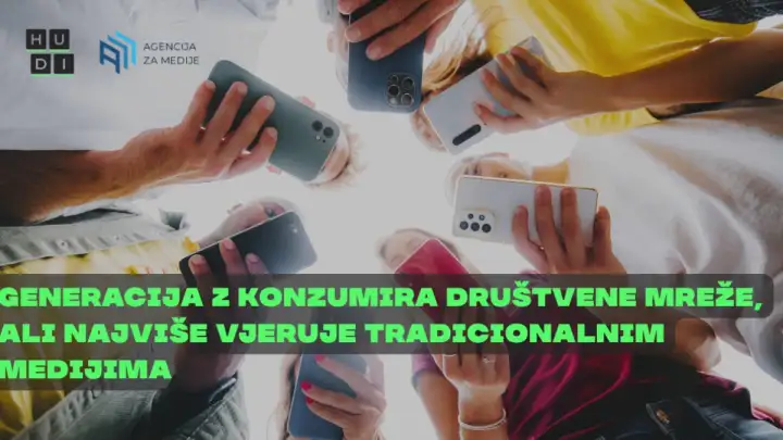 Generacija Z konzumira društvene mreže, ali najviše vjeruje tradicionalnim medijima 