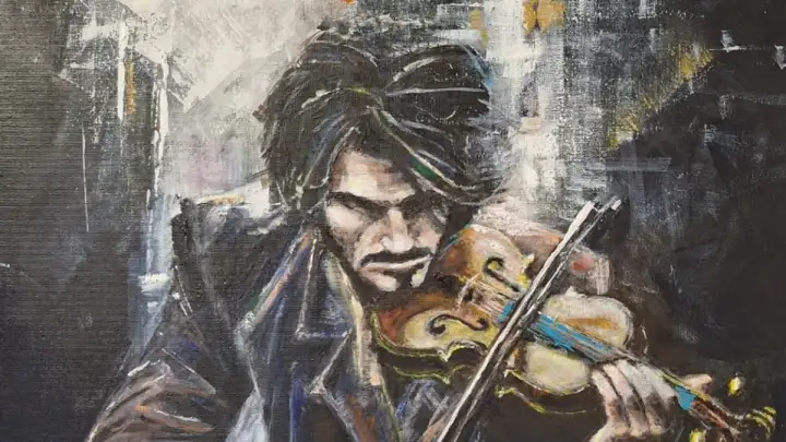 Otvaranje izložbe Anamarije Biočić Siničić uz žensku klapu Neverin