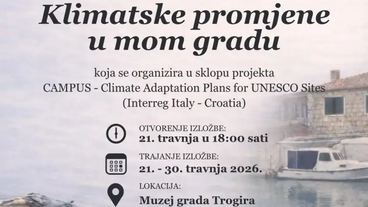 Izložba učeničkih fotografija „Klimatske promjene u mom gradu“