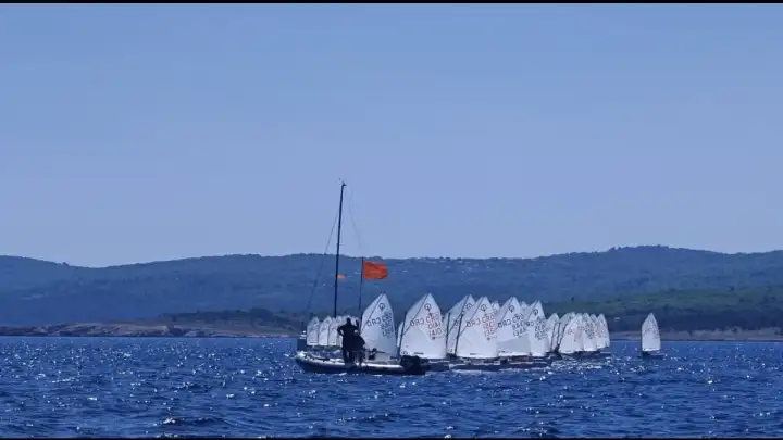 JK Trogir odlično otvorio izborne regate za klasu Optimist!