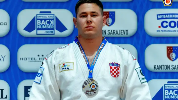 Judo: Ivan Rozga osvojio srebrnu medalju na Europskom seniorskom kupu