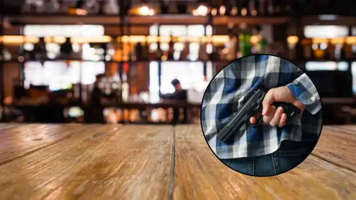 Pijani muškarac s plastičnim pištoljem za pojasom uplašio goste solinskog kafića