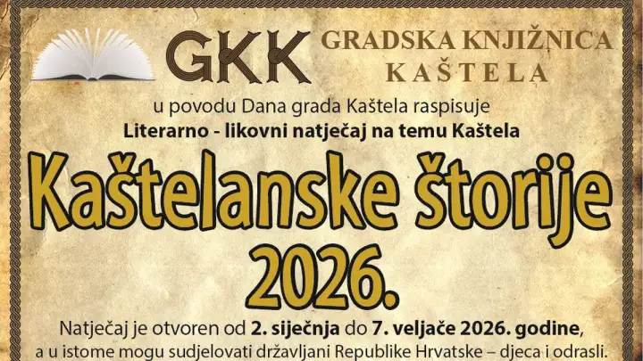 Poznati dobitnici 12. natječaja “Kaštelanske štorije” 