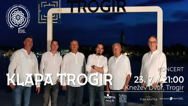 Koncert Klape Trogir u Kneževom dvoru
