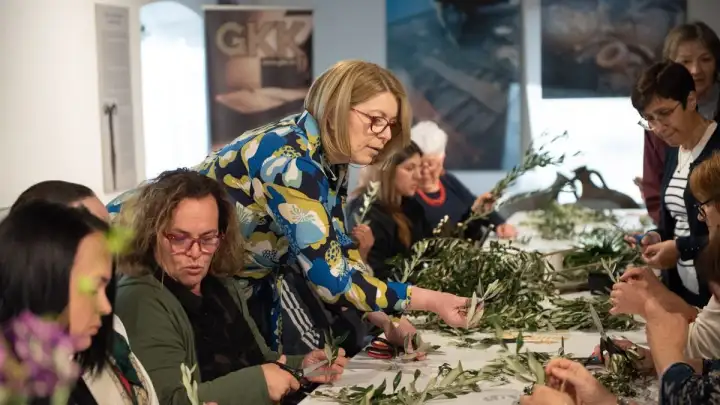 Uoči Cvjetnice: GKK organizira tradicionalnu radionici pletenja maslinovih grančica, izrade barabana i golubica 