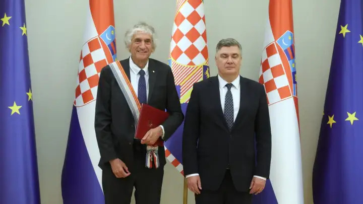 Milanović odlikovao nobelovca Johna Matthewa Martinisa