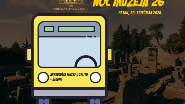 Posebna regulacija prometa u Noći muzeja u Zrinsko-Frankopanskoj ulici u Splitu