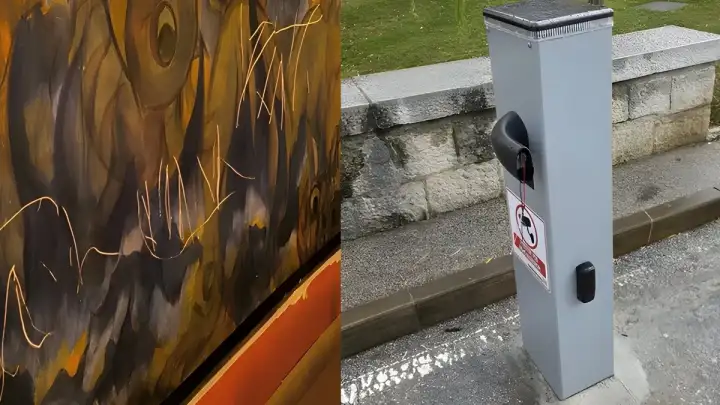 Za vrijeme večernje mise na Gospinu otoku u Solinu devastirana crkva 