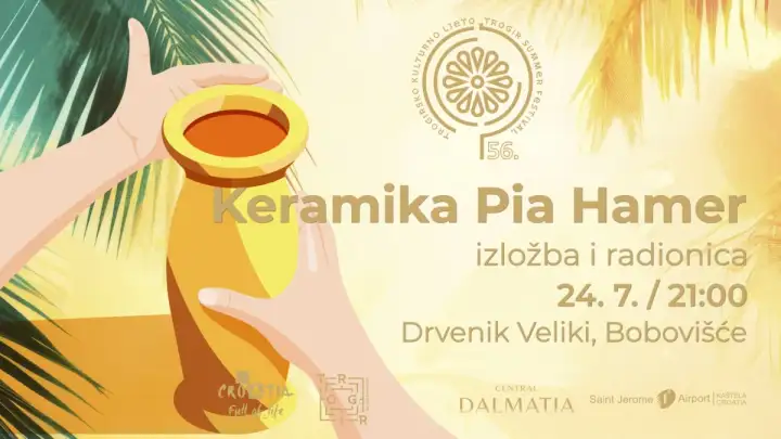 Izložba keramike i kreativna radionica na Drveniku Velikom