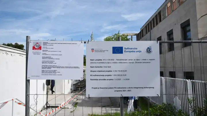 U Splitu počela gradnja centra „Škverska ambulanta” za djecu s teškoćama