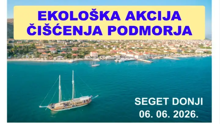 Ekološka akcija čišćenja podmorja u Segetu
