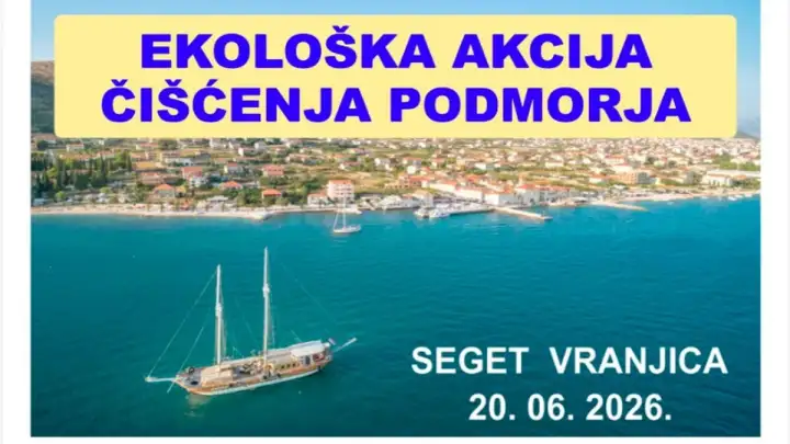 Ekološka akcija čišćenja podmorja u Seget Vranjici