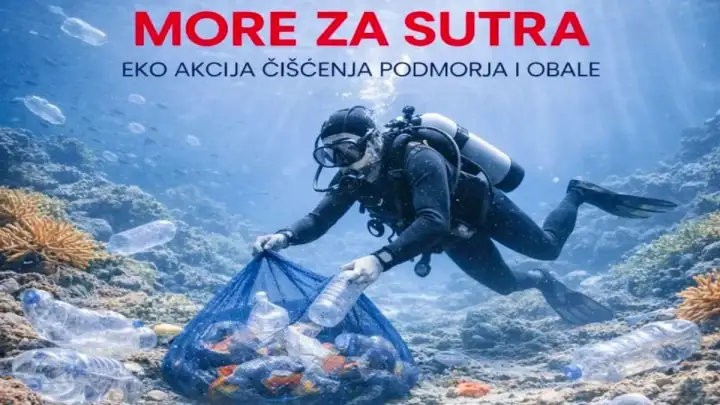 Eko akcija čišćenja podmorja i obale u Vinišću