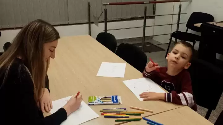 Primorski Dolac u dječjim crtežima