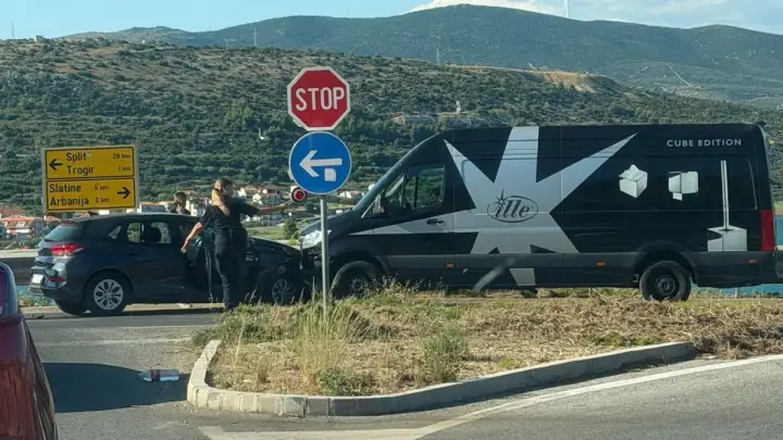Prometna na samom čvoru nakon novog čiovskog mosta