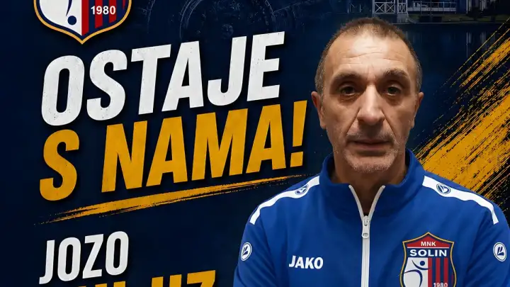 Jozo Puljiz ostaje trener golmana MNK Solin 1980