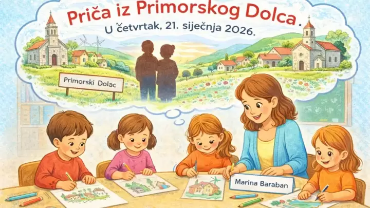 Priča iz Splitsko-dalmatinske županije: Primorski Dolac u dječjim crtežima