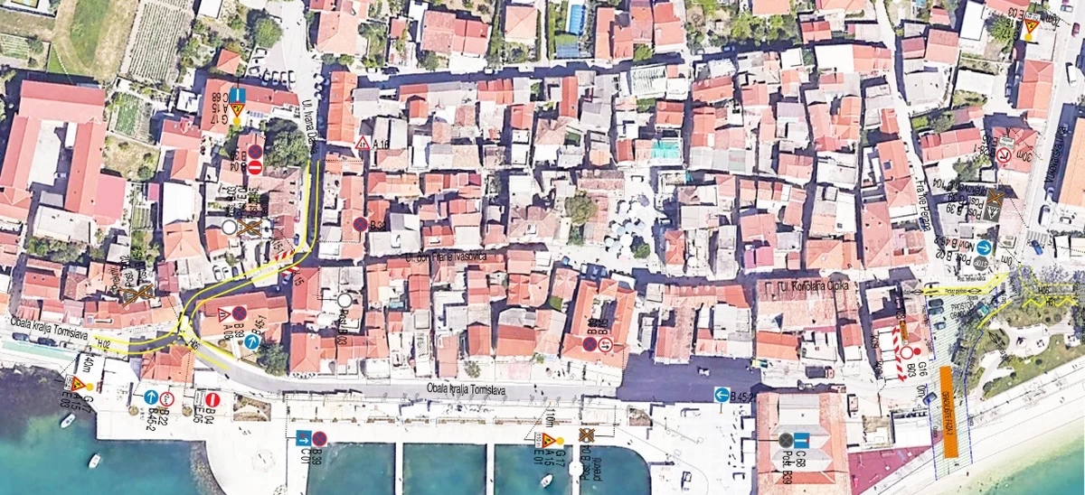 Works in Fra Ive Perana Street in Kaštel Stari from February 2nd – City of Kaštela