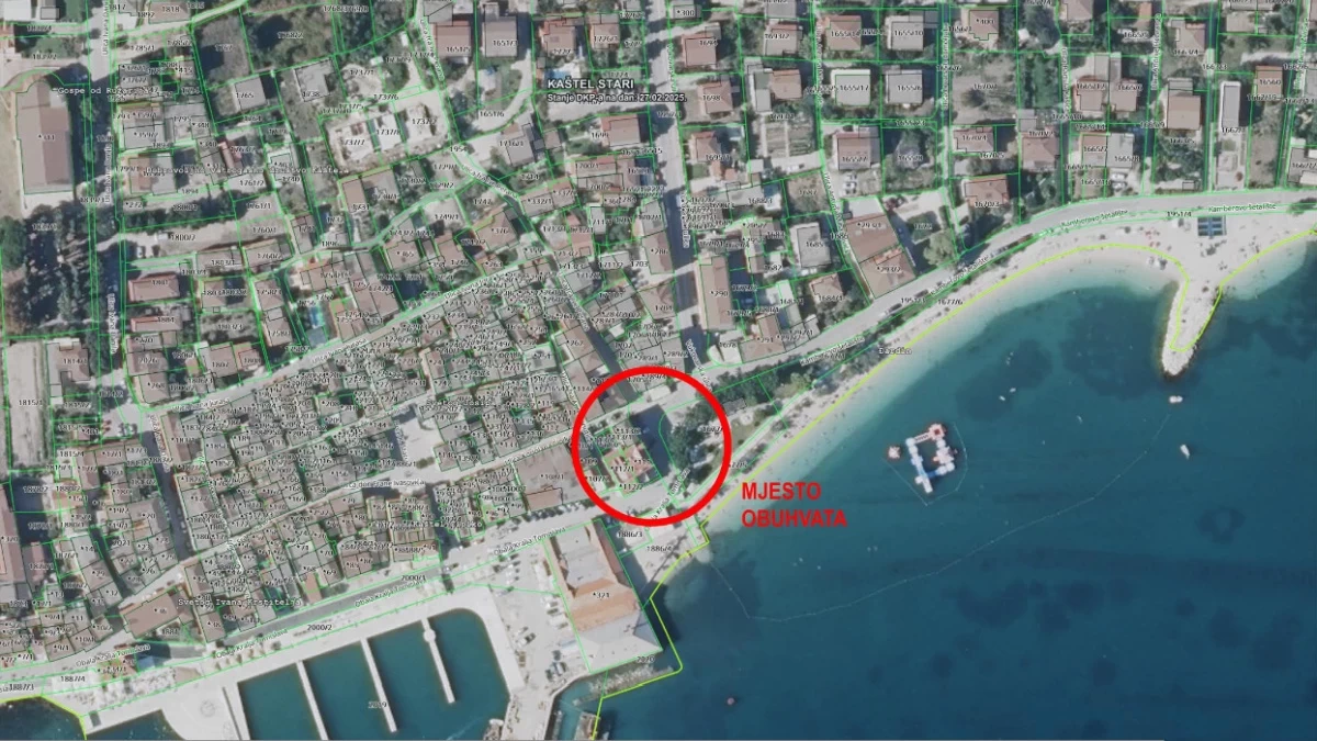 Works in Fra Ive Perana Street in Kaštel Stari from February 2nd – City of Kaštela