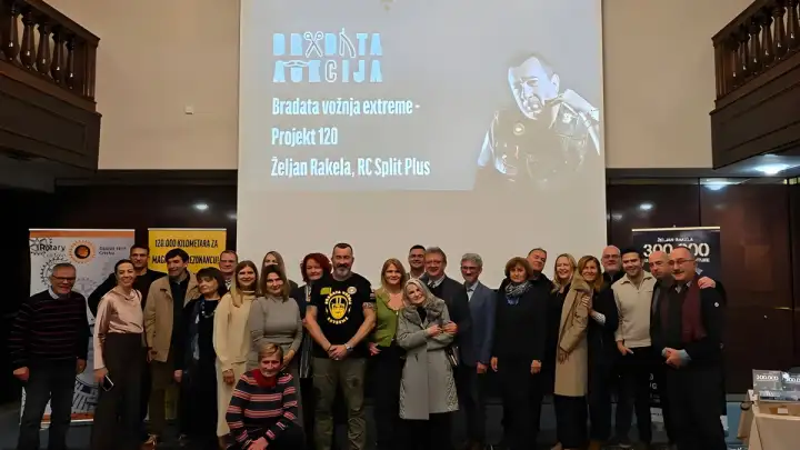 Kad kilometri znače život: Inspirativna večer Rotary Cluba Solin