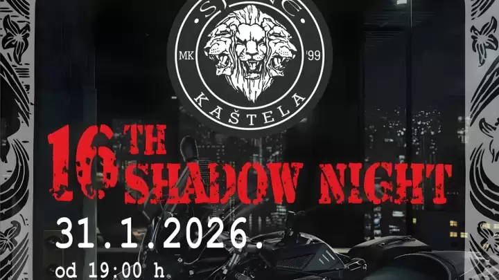 Moto klub Sjene organizira 16. Shadow Night party u Kaštelima