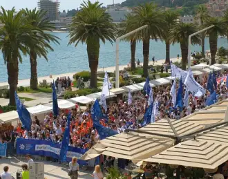 Europa je stigla u Split: Erasmus Generation Meeting svečano otvoren uz šarenu povorku i bogat kulturni program