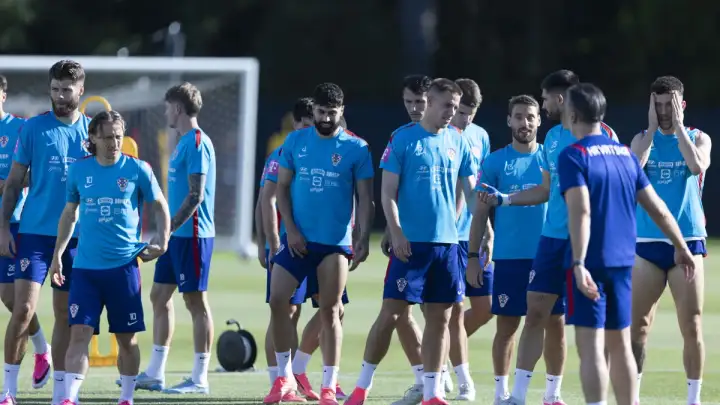 trening hrvatske nogometne reprezentacije u alexandriji