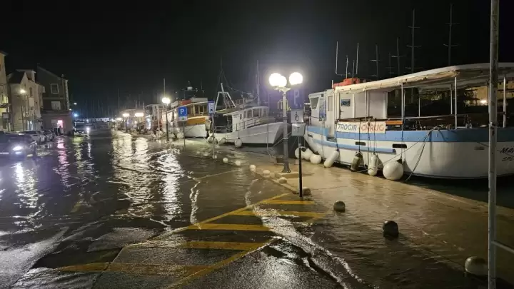 Poplavljena trgoriska riva (FOTO/VIDEO)