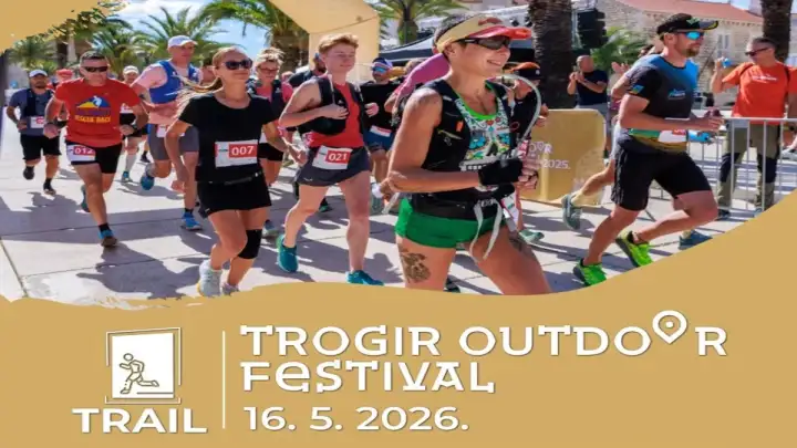 Trail utrka ''Masters of trail'' na Trogir Outdoor Festivalu 2026.