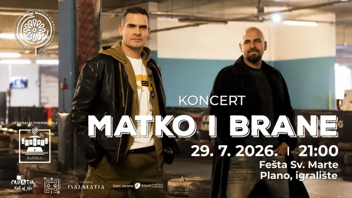 56. Trogirsko kulturno ljeto nastavlja u velikom stilu – Ljetni karneval, Matko i Brane te Marko Pecotić i Silvia Dvornik predvode novi tjedan