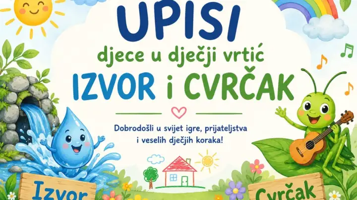 Kreću upisi u solinske vrtiće Cvrčak i Izvor