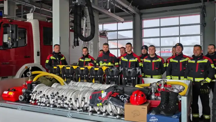 Vatrogasni centar Vučevica: uručena nova oprema vrijedna 160.000 eura