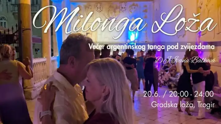 Večer argentinskog tanga u prekrasnom ambijentu trogirske Gradske lože