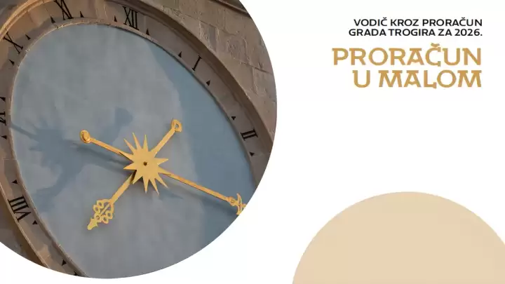 PRORAČUN U MALOM: Pogledajte sve projekte u koje će Grad Trogir ulagati tijekom 2026. godine