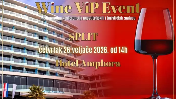 Wine ViP Event se i 2026. godine vraća u Split, u godini svoje 10. obljetnice.